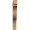 Ekena Millwork Funston Block Rough Sawn Bracket, Western Red Cedar, 6"W x 42"D x 48"H BKT06X42X48FST05RWR - alternate 3